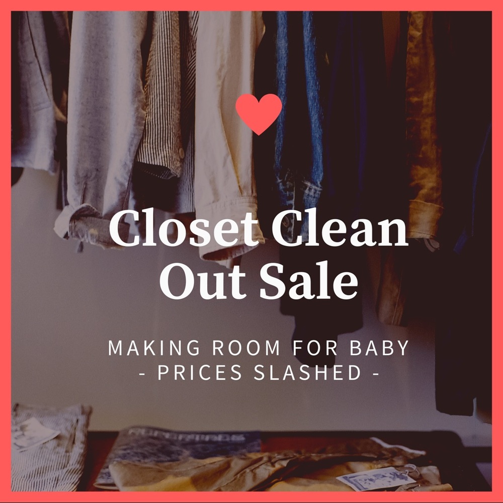 New, gently used clothing, shoes and purses.